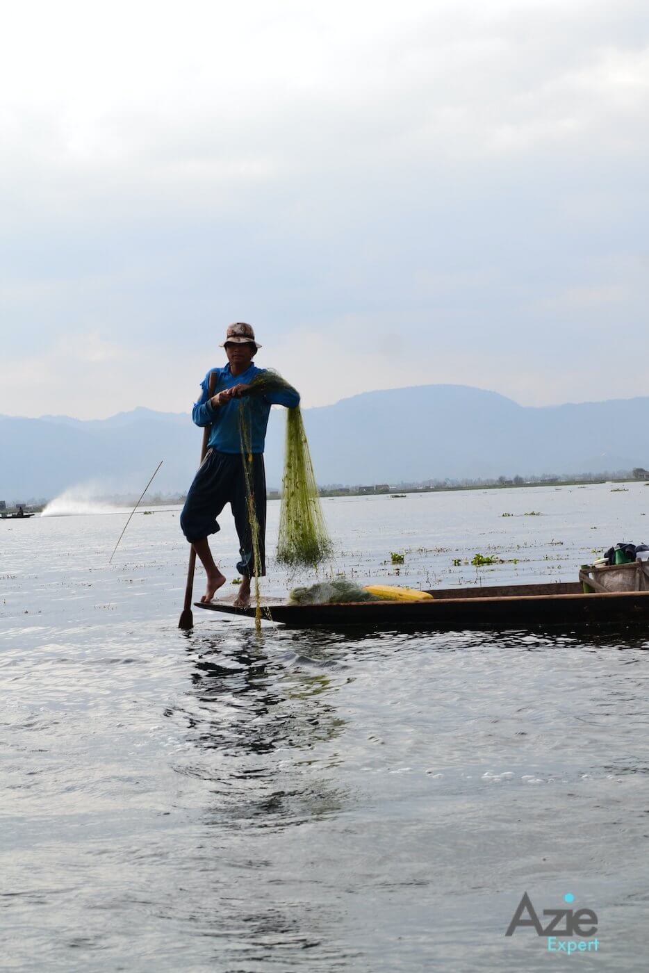 Visser in Myanmar