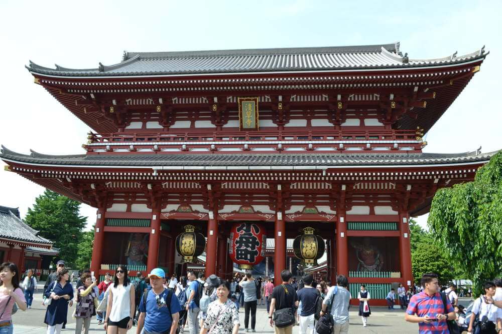 Senso-Ji tempel in Tokyo