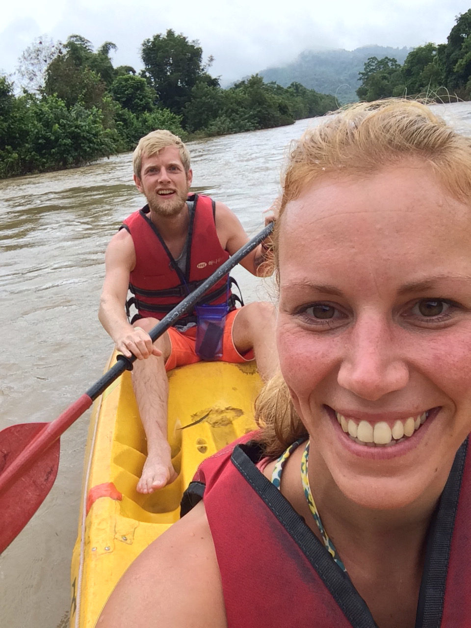 kanoen Vang Vieng