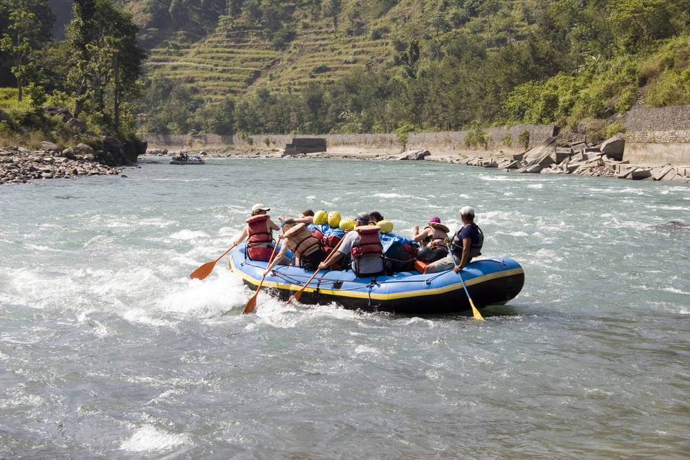 raften in Nepal