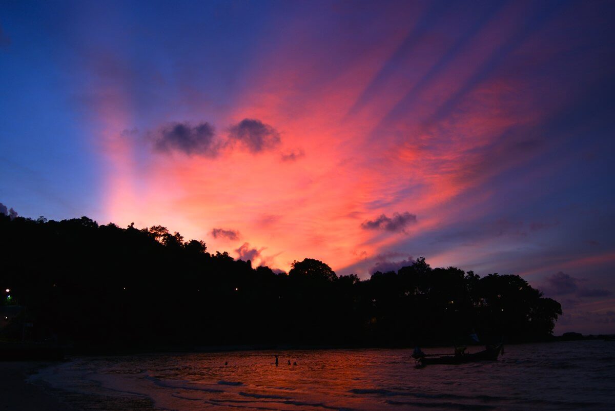 Zonsondergang Phuket