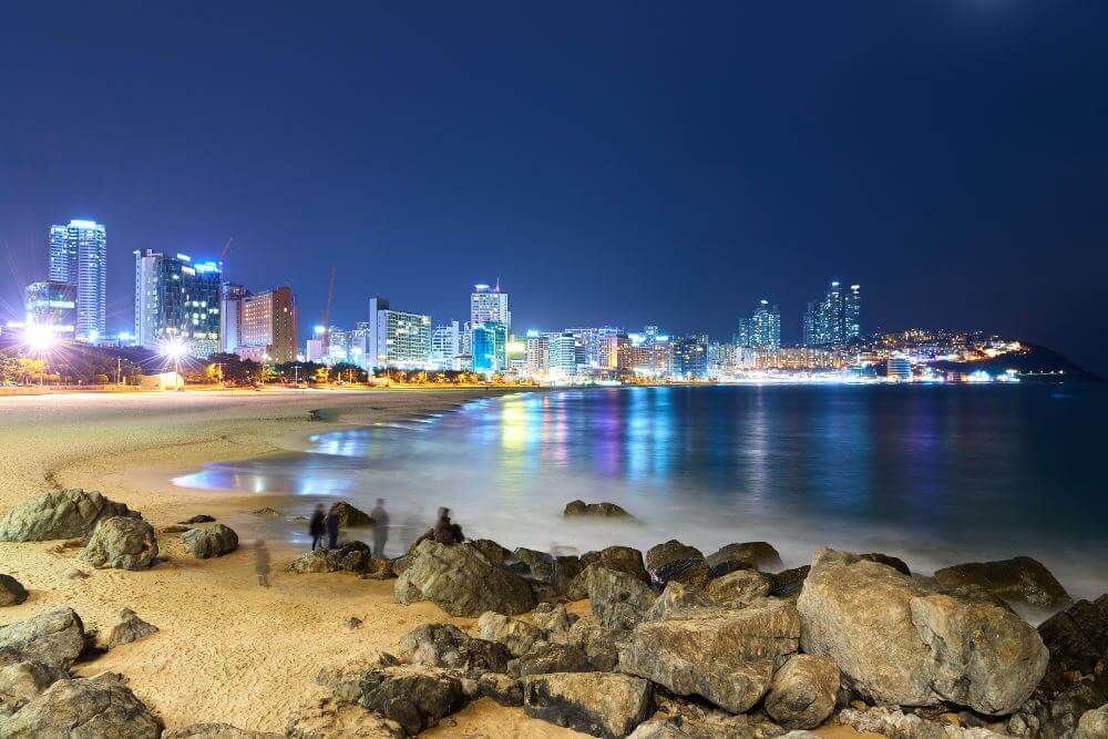 Haeundae Beach Zuid Korea