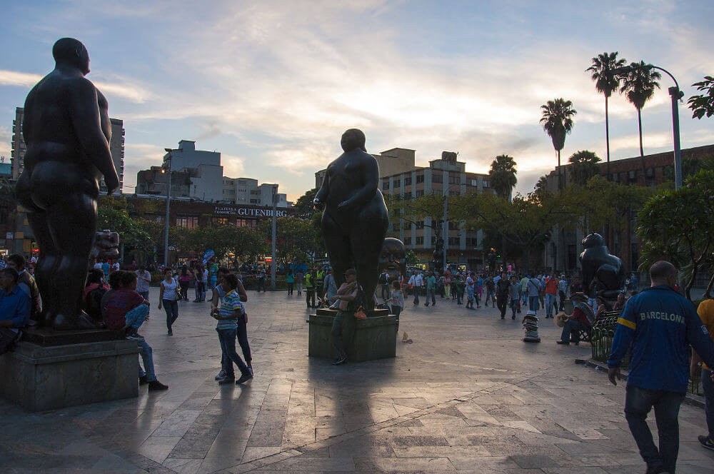 Botero Plaza in Medellin