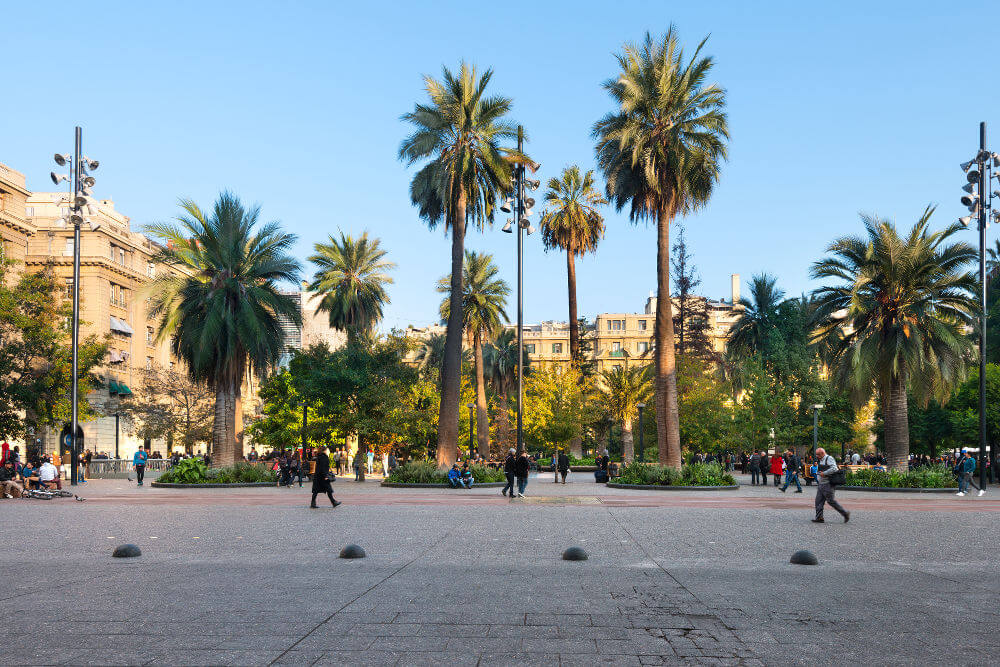 Plaza-de-Armas, Santiago