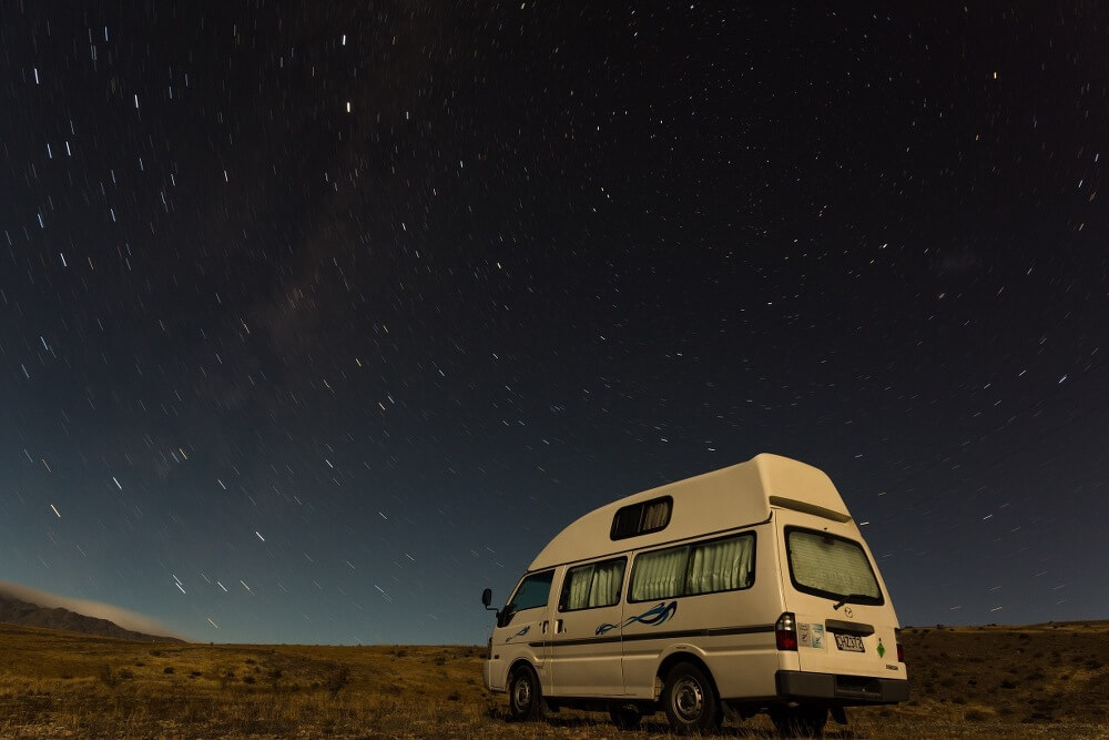 Camper huren Nieuw Zeeland