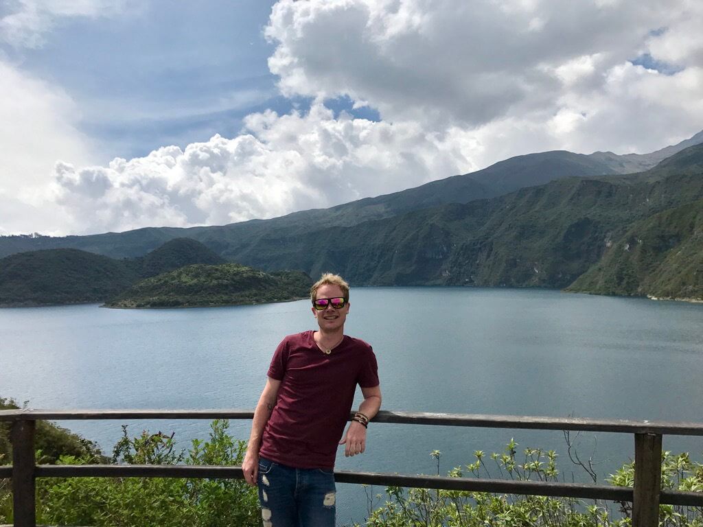 Cuicocha Lake in Otavalo