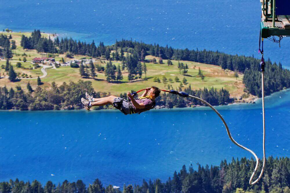 Bungeejumpen in Queenstown