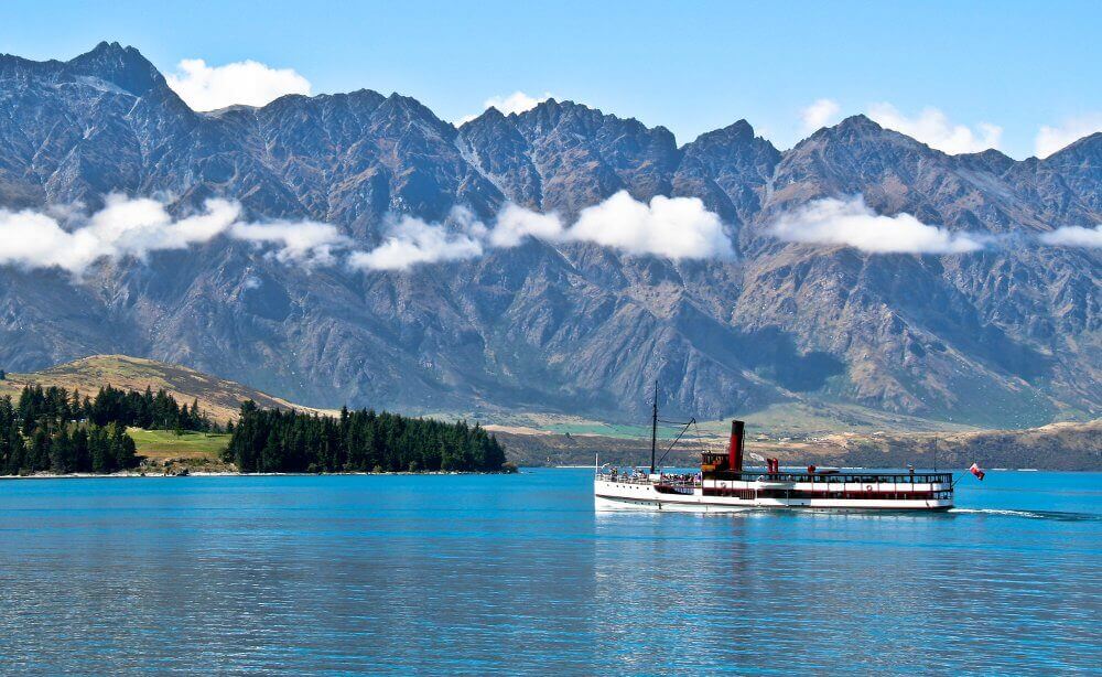 het meer van Queenstown