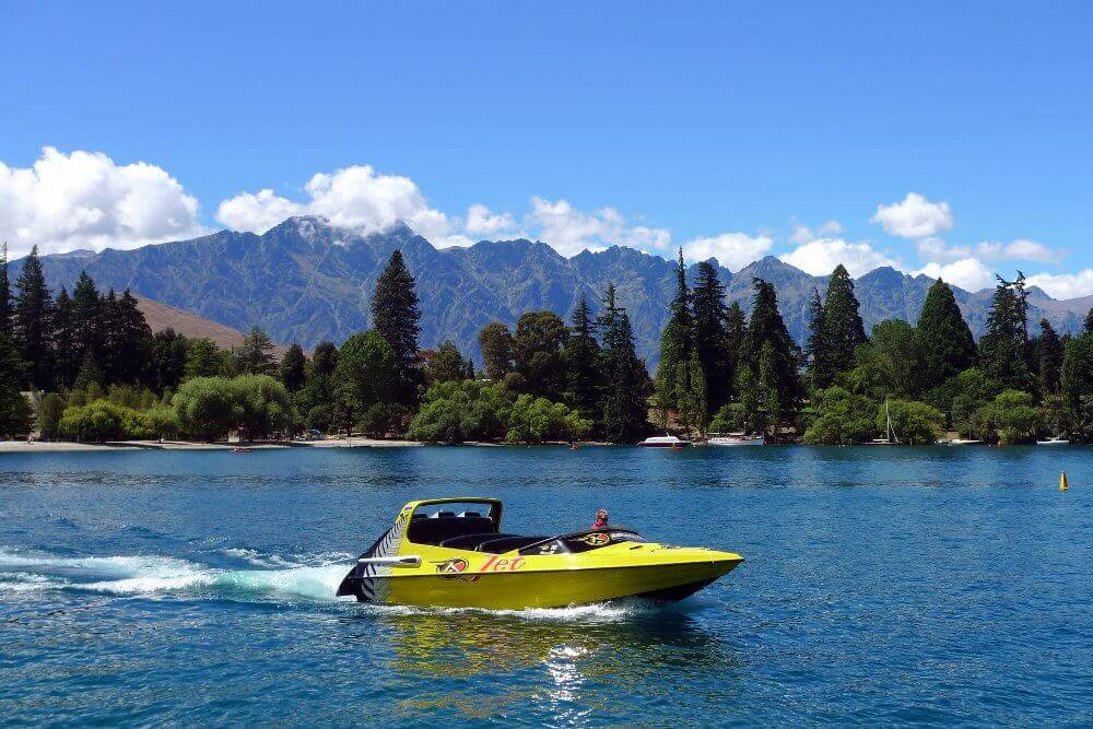 Powerboot in Queenstown