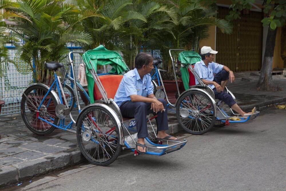 Fietstaxi in Hoi An