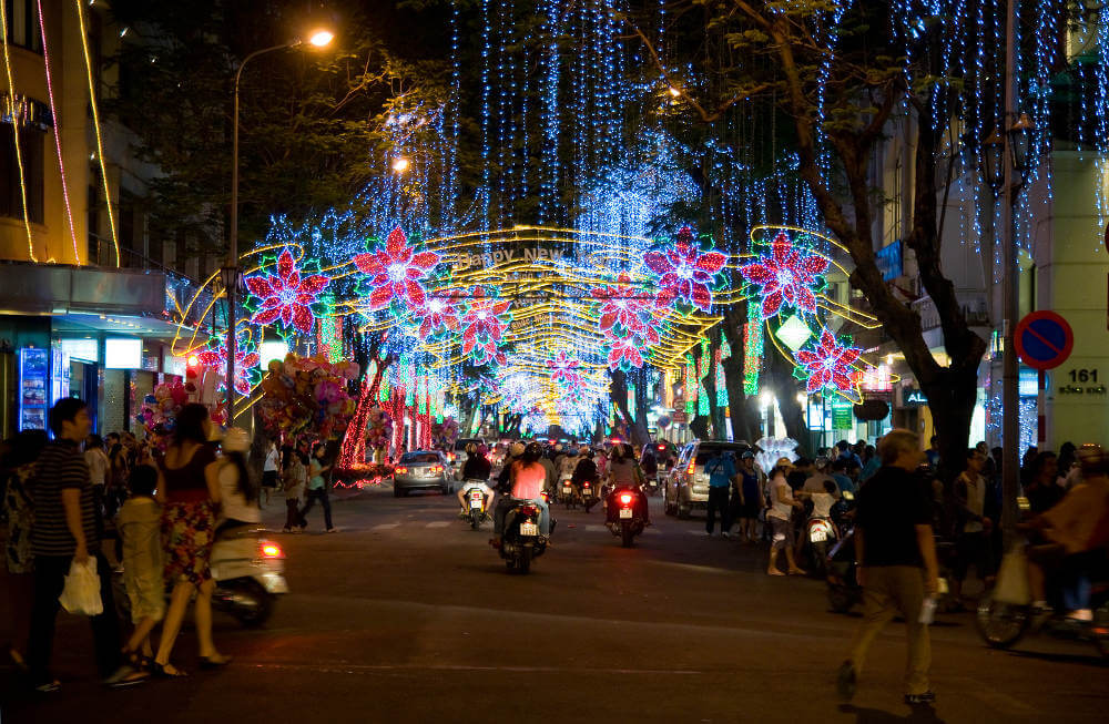 Kerst vieren in Azië