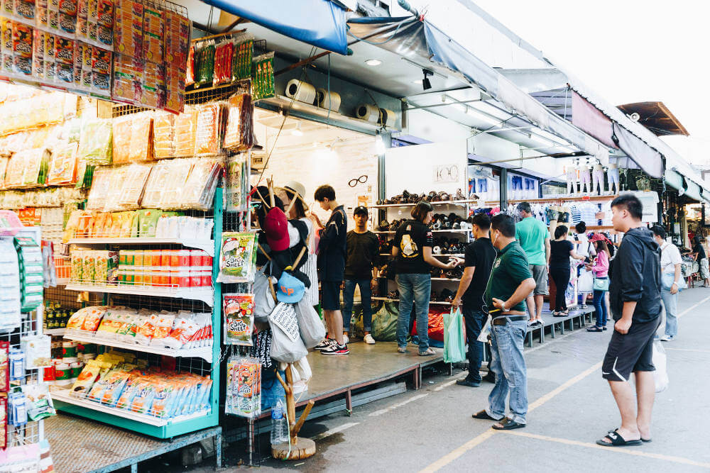 weekend market Bangkok