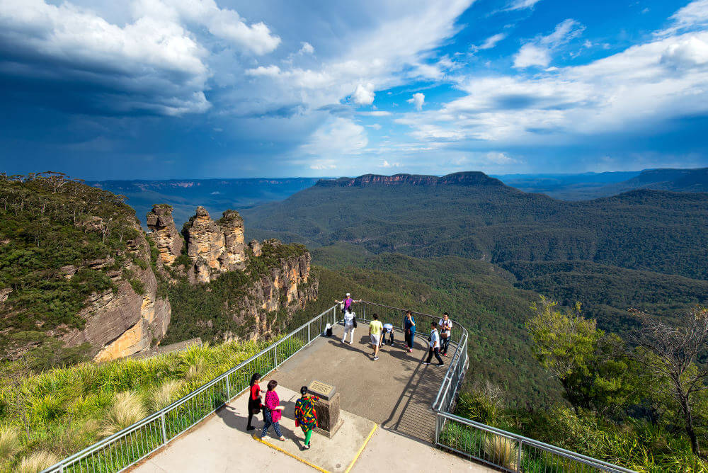 Uitzicht bij Katoomba