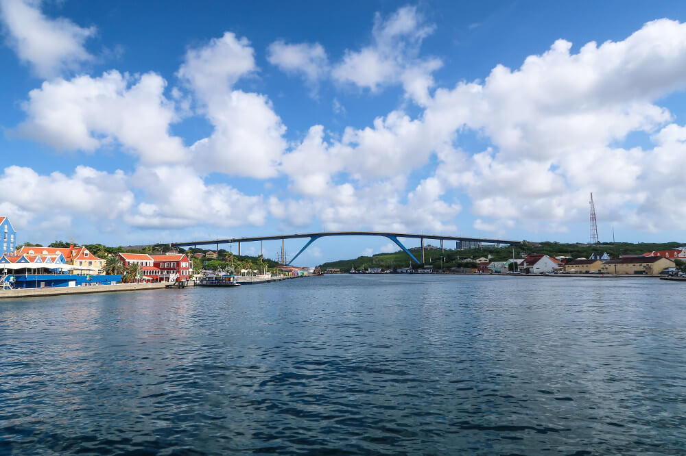 Queen Emma Bridge in Curacao