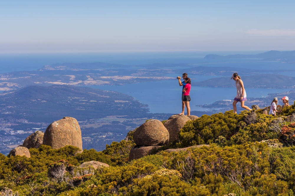 View nabij Tasmanië