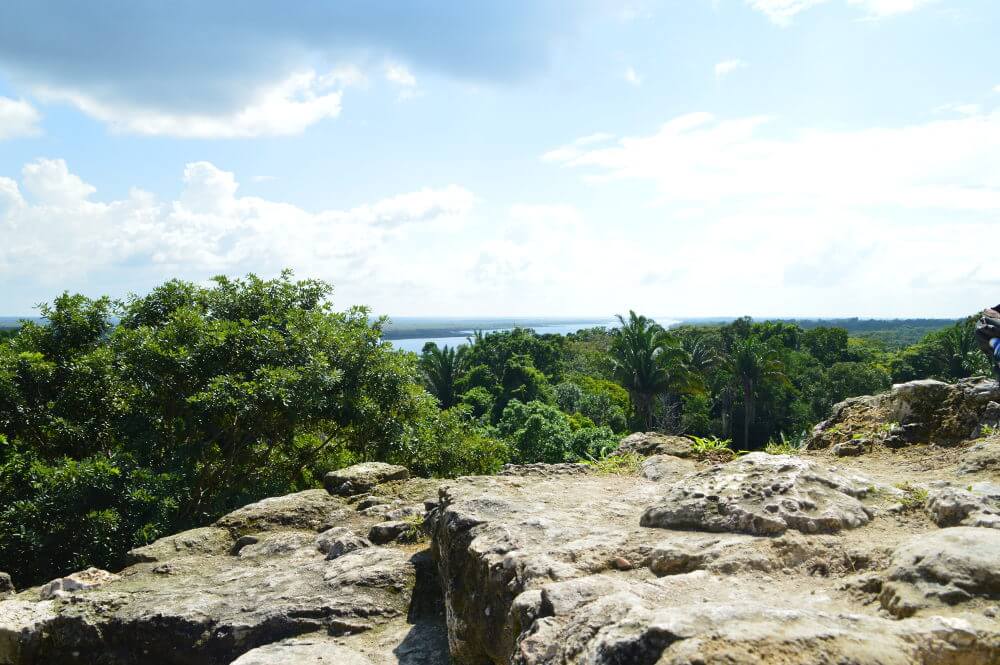 Jungel tempel in Belize