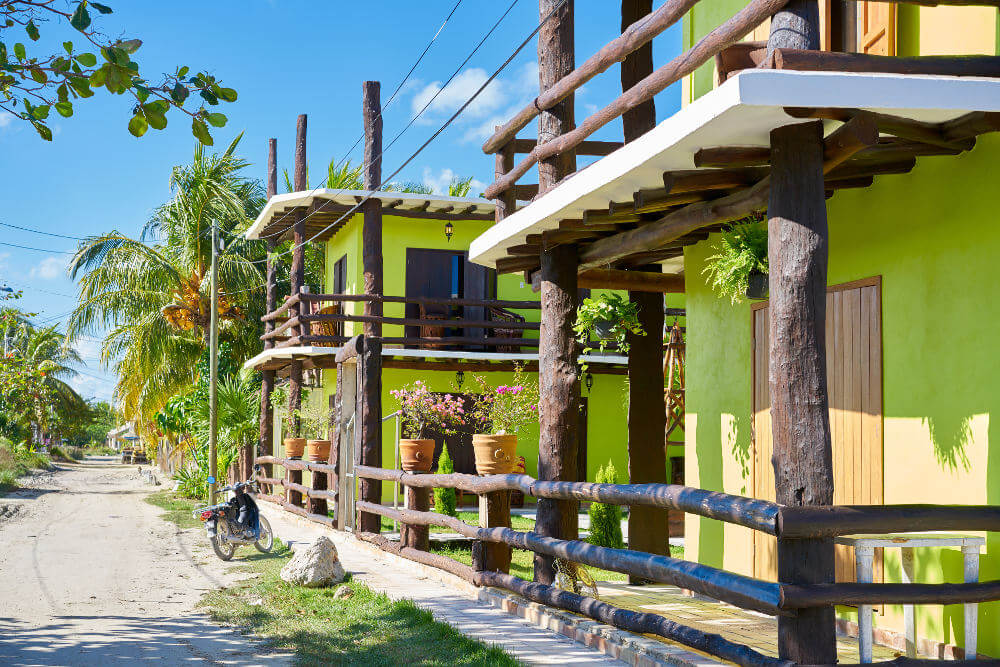 Gekleurde huisjes Mexico