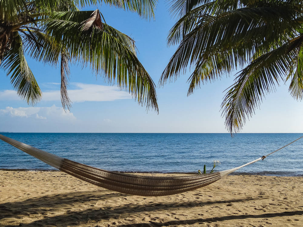 Stranden van Belize, Hopkins strand