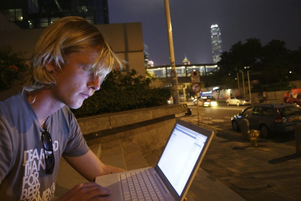 Sjoerd in Hong Kong