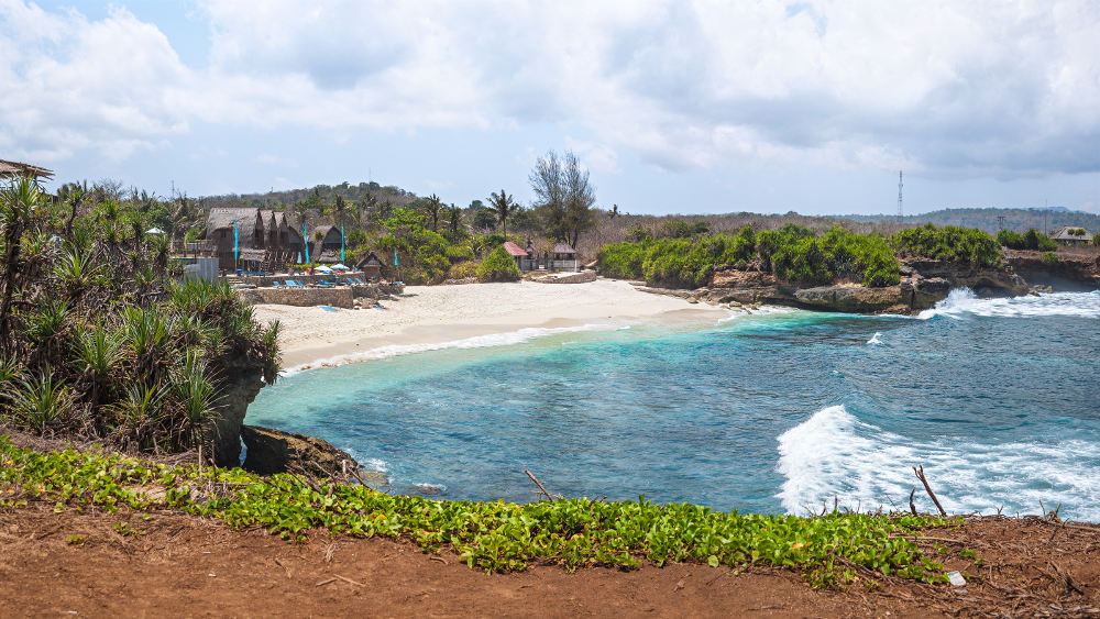 Surfen op nusa Lembongan