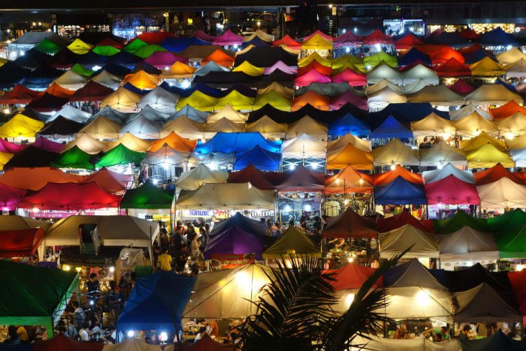 Rod Fai Market Bangkok