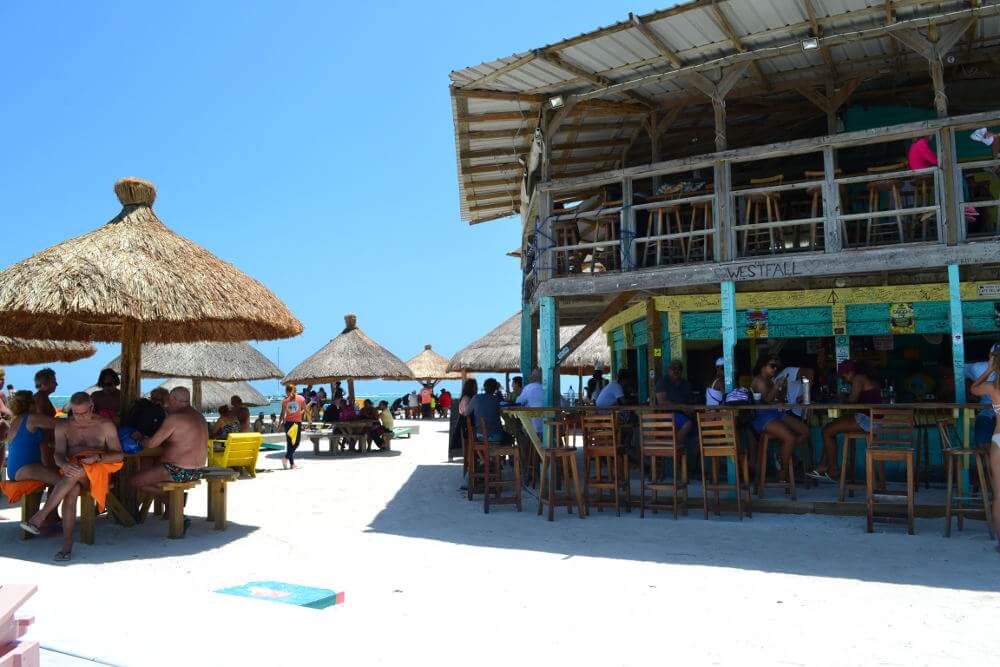 Stranden van Caye Caulker