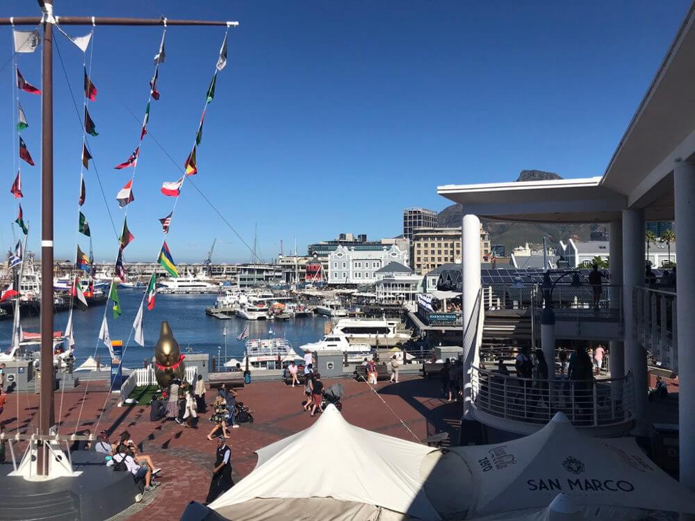 Waterfront in Kaapstad