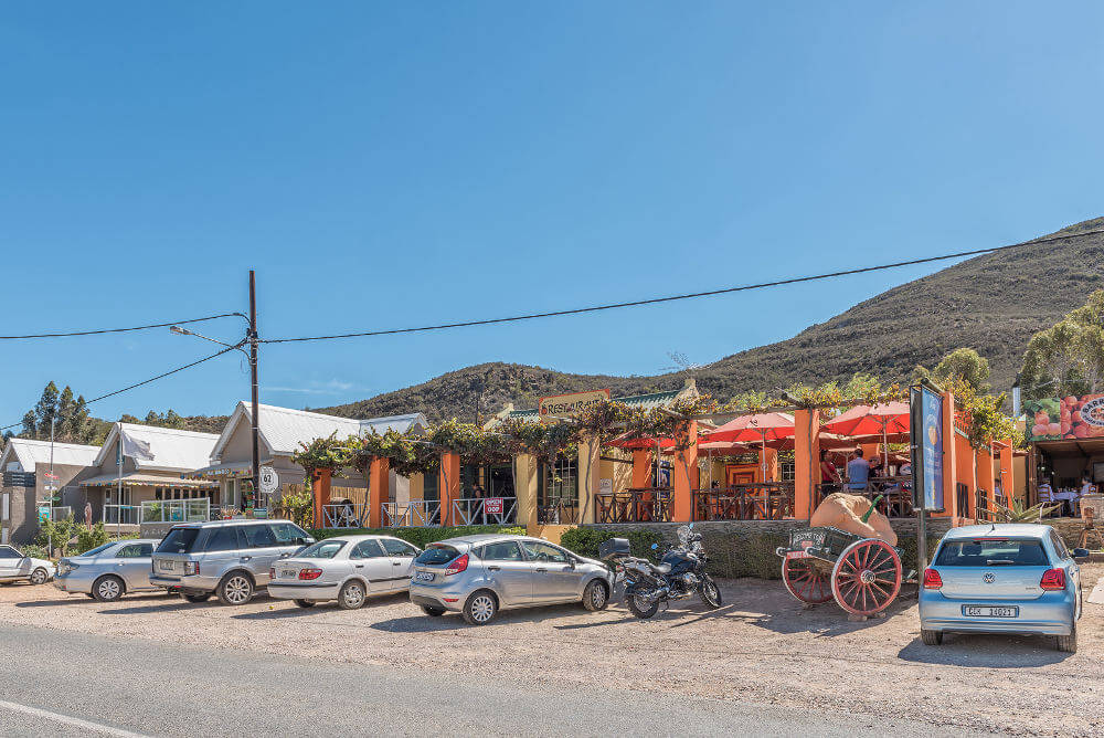 Barrydale in Zuid-Afrika