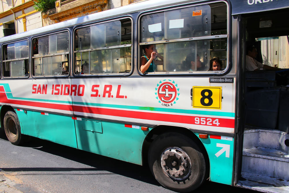 Bussen in Paraguay