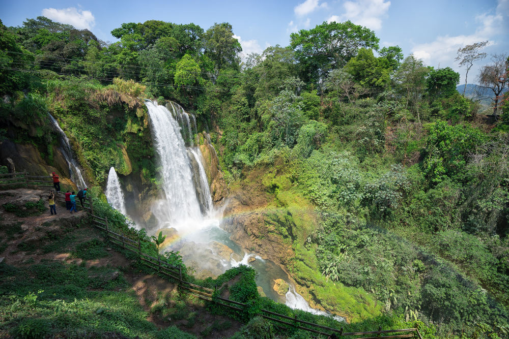 Pulhapanzak Waterfalls in Honduras