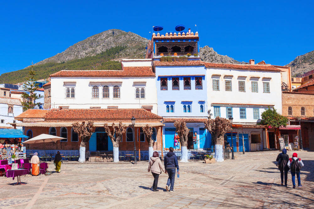 Plaza Uta el-Hammam in Chefchaouen