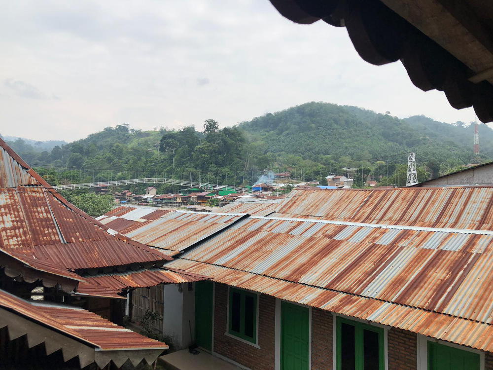 Het dorp Bukit Lawang