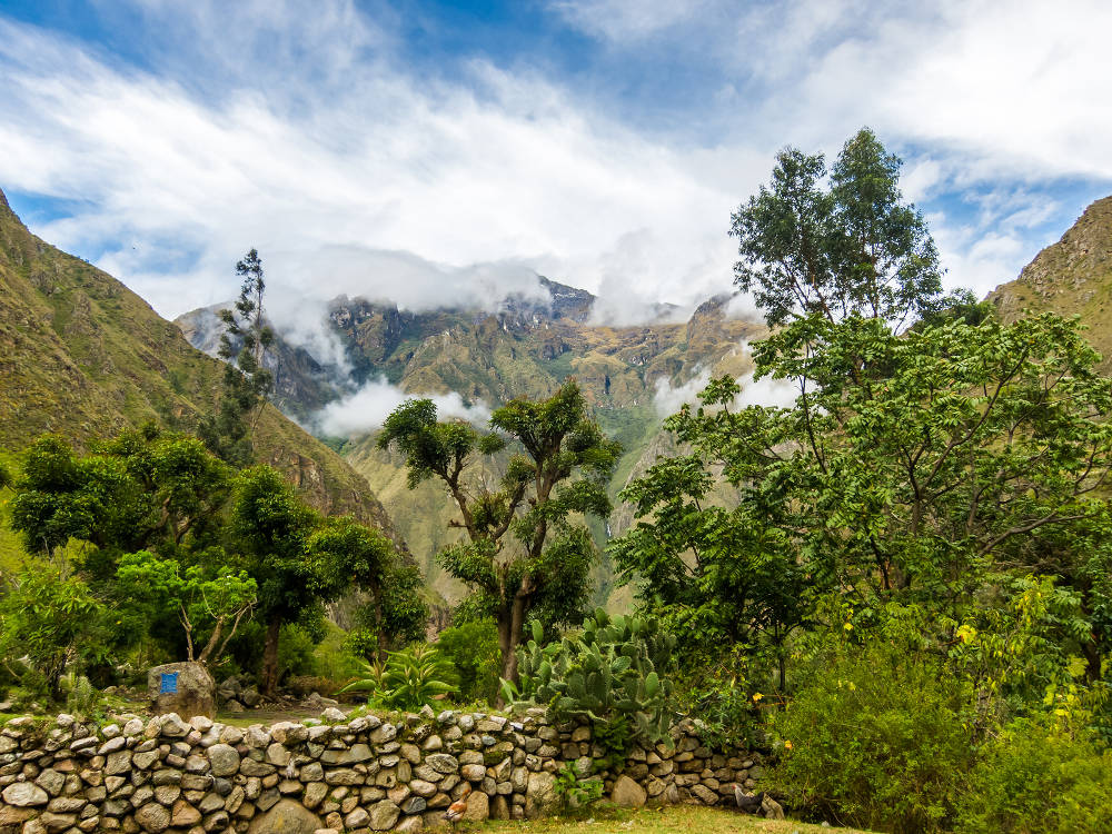 Bergen in Peru