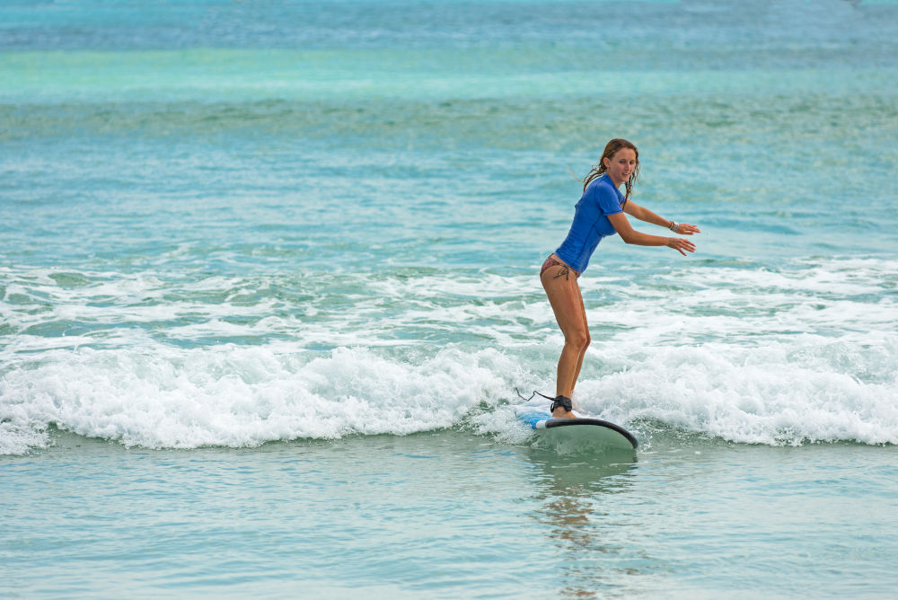 surfen op Lombok