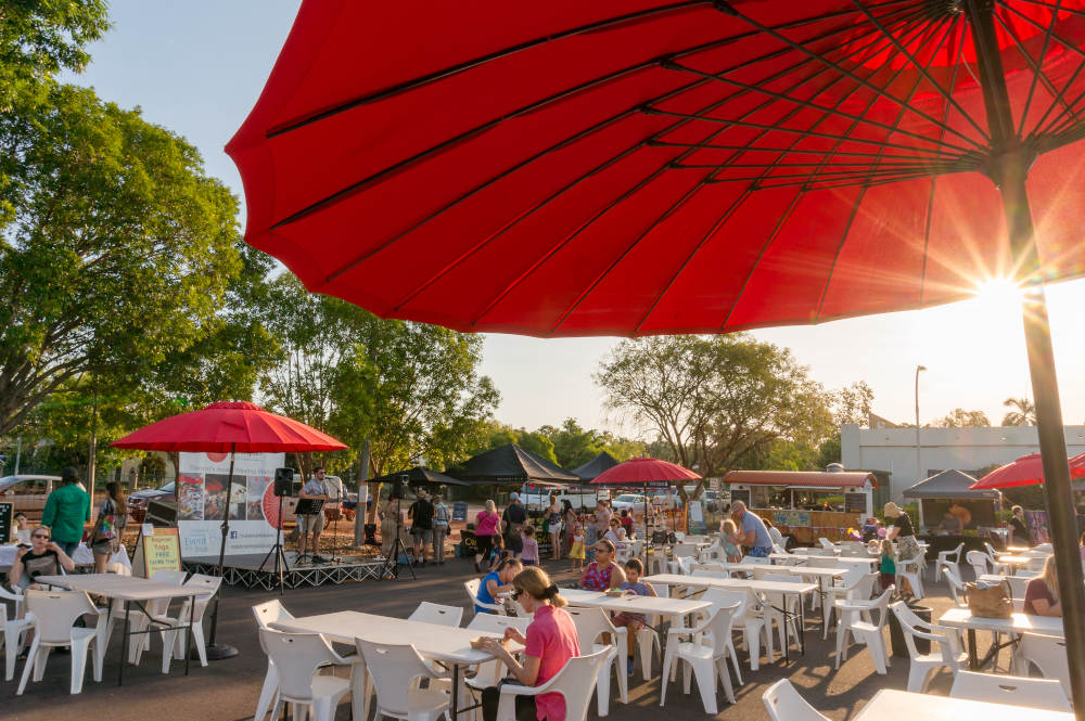 Market in Darwin