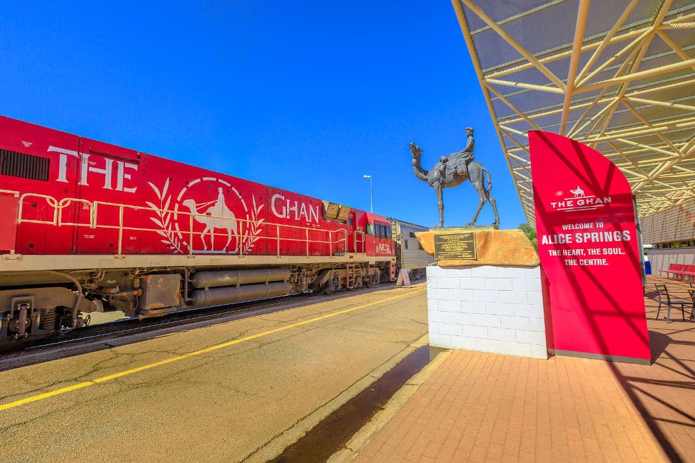 Ghan Train Alice Springs