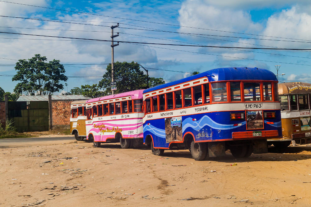 Iquitos busses -Peru-