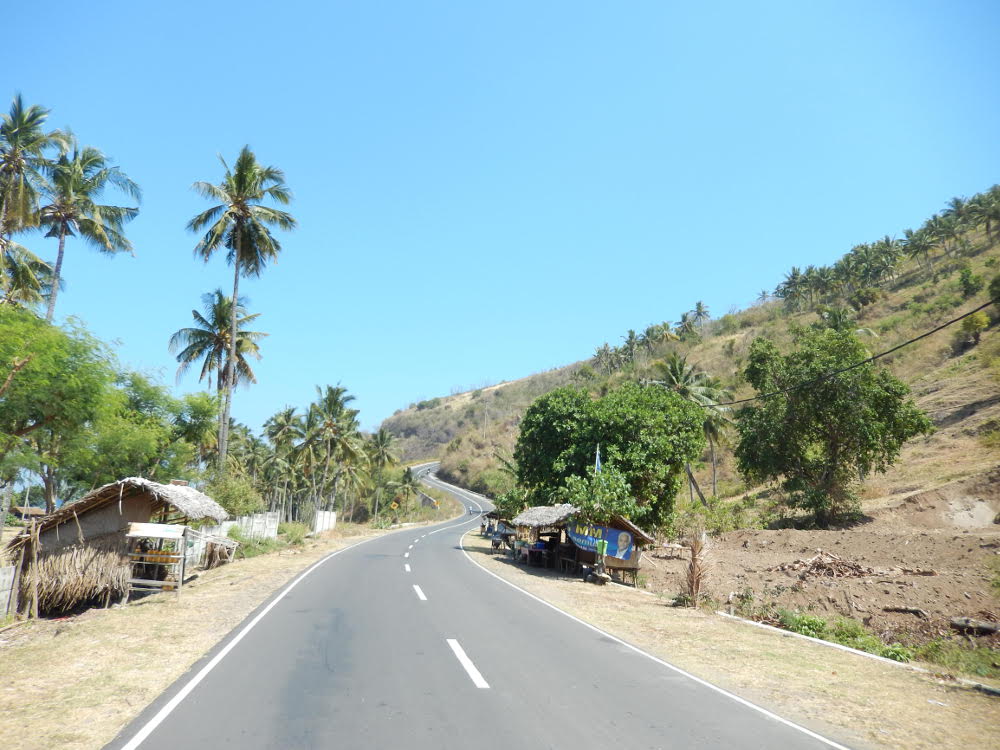 op de Brommer in Indonesie