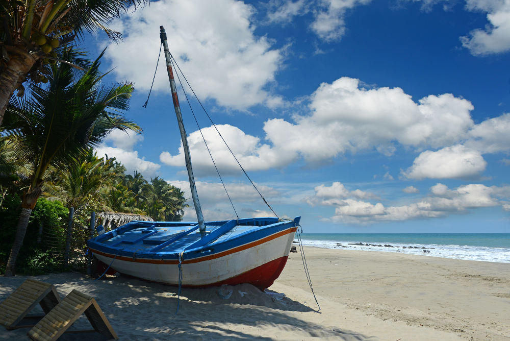 Strand in Peru