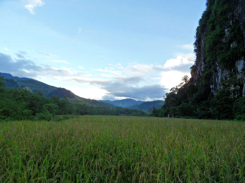 Pha Tok cave Nhong Khaiw Laos.