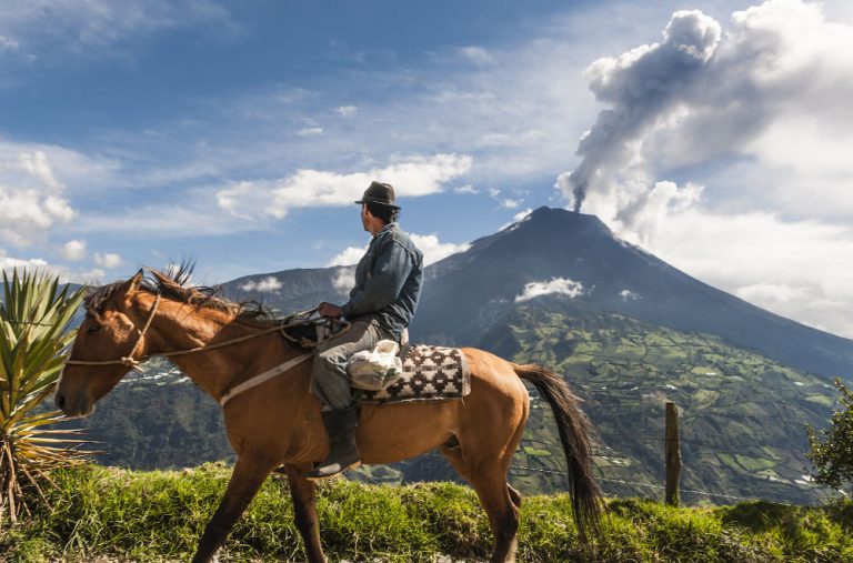 Tungurahua Banos Ecuador.