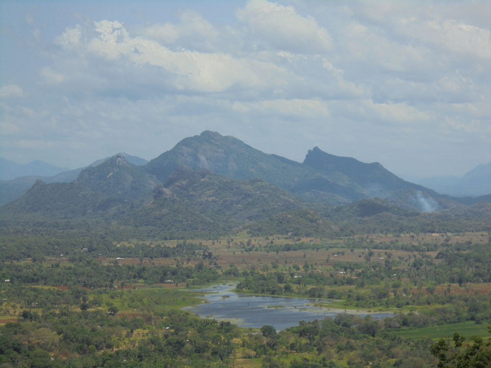 Uitzicht Sigiriya