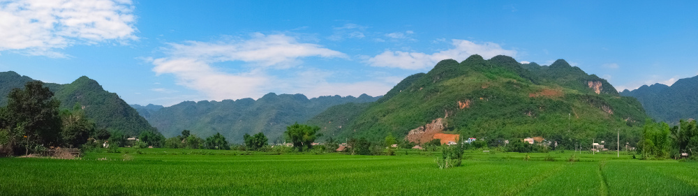 omgeving Mai Chau Vietnam