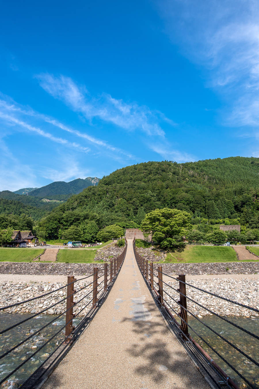 Suspension Bridge Shirakawago