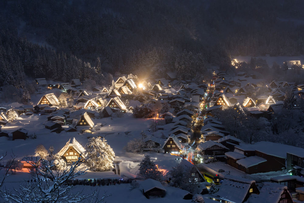 Shirakawago Winter Light-Up