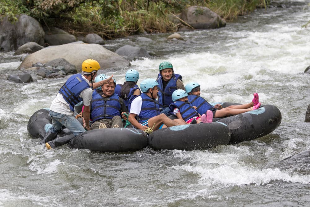 Tubing in Mindo