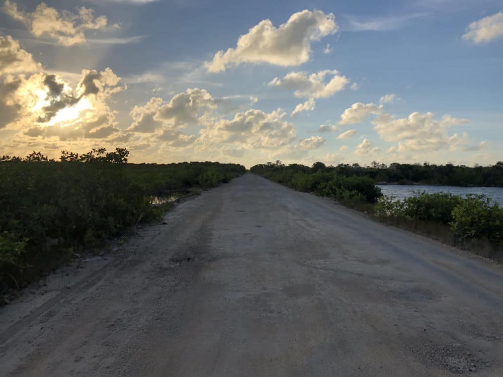 Zonsondergang Ambergris Caye