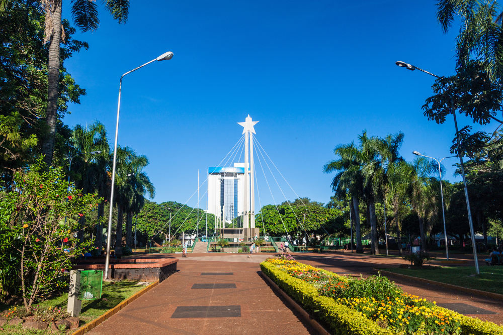 Plaza de Armas in Encarnacion