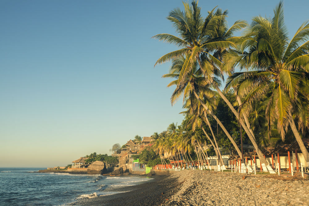 El Tunco in El Salvador