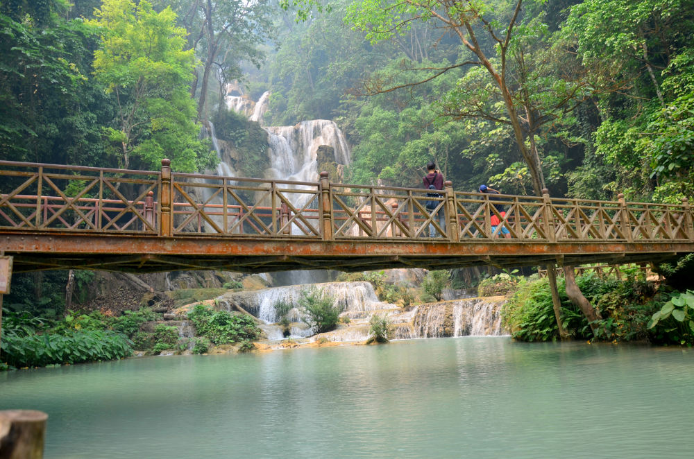 Kuang Si waterval in Laos